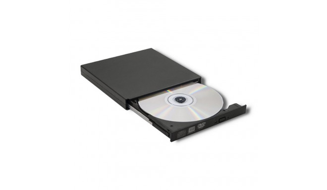 External DVD RW recorder USB 2.0, Black