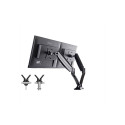 IIYAMA ACC Flexible desk mount with clamp or grommet for dual monitor 10i-27i height adj. gas spring