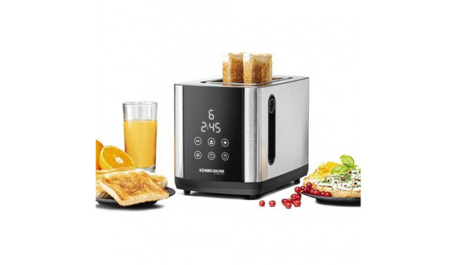 Rommelsbacher TO 850 toaster 9 2 slice(s) 850 W Black, Stainless steel