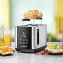 Rommelsbacher TO 850 toaster 9 2 slice(s) 850 W Black, Stainless steel