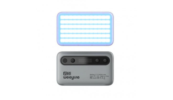 Weeylite S05 portable pocket RGB Light Grey