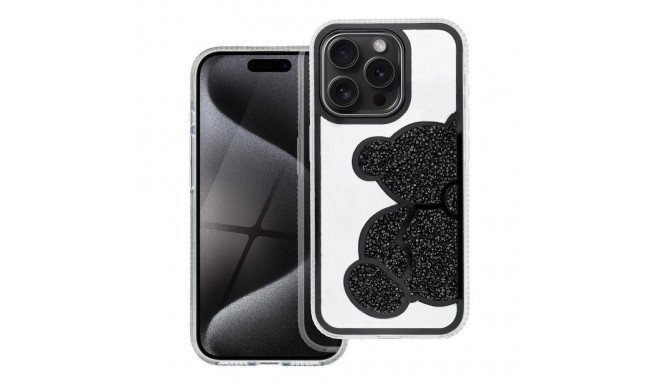 Case for iPhone 16 PRO MAX Teddy Bear black
