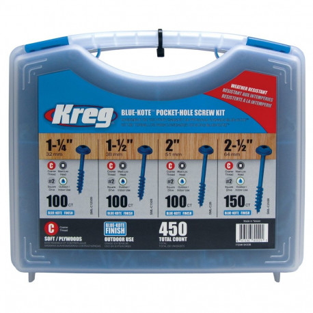 WOOD BLUE-KOTE SCREW KIT
