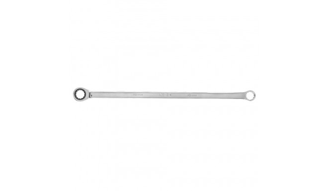 Klucz oczkowy dwustronny z grzechotką, długi 16 mm