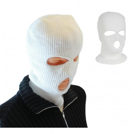 BQ42C kominiarka balaclava 3 avaga valge