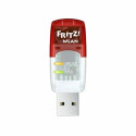 Точка доступа Fritz! AC430 5 GHz 433 Mbps USB Прозрачный Красный Белый