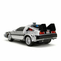 Kaugjuhitav Auto Back to the Future Delorean Hõbedane 1:16