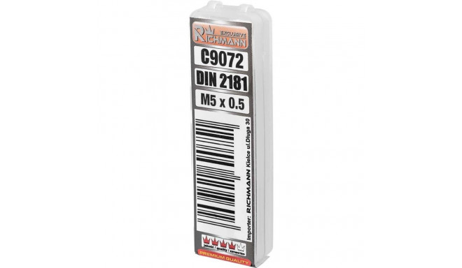 Peenkeermega keermefrees M5 x 0,5 mm 2 tk.