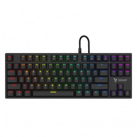 Savio Tempest x2 RGB mehaaniline klaviatuur, Outemu BLUE