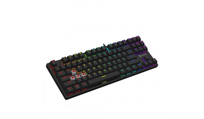 Savio Tempest x2 RGB mehaaniline klaviatuur, Outemu PUNANE