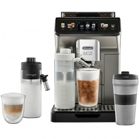 DeLonghi Eletta Explore Cold Brew ECAM450.86.T, fully automatic (titanium/black)