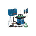 Bosch cordless rotation laser GRL 650 CVHG Professional, 18V, with construction tripod (blue, batter