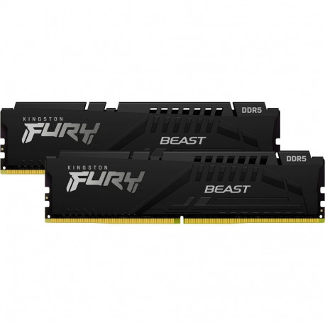 DIMM mälumoodulid KF556C36BBEK2-16 16GB DDR5-5600 2x8GB FURY Beast AMD EXPO, must