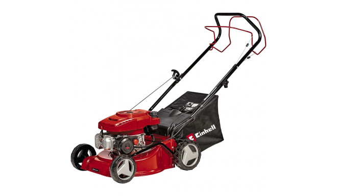 Einhell GC-PM 40/2 S petrol lawn mower (red/black, with rear-wheel drive)