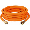 Hose for connecting a gas cylinder, 2 x G3/8"L connectors - 5m