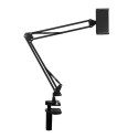 Desk stand Puluz with phone/tablet holder (black)