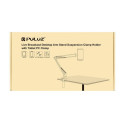 Desk stand Puluz with phone/tablet holder (black)