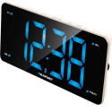 Blaupunkt CR15WH alarm clock Digital alarm clock Black, White