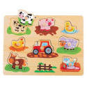 FARM PEG PUZZLE L20064