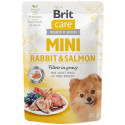 BRIT CARE RABBIT SALMON IN GRAVY 85G