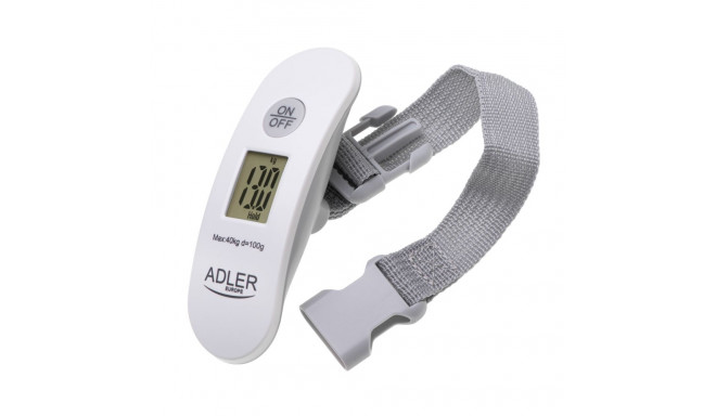 Adler | Travel Luggage Scale | AD 8189 | Auto power off | Maximum weight (capacity) 40 kg | Low Batt