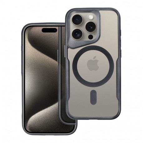 Case for do iPhone 14 PRO MAX Ergofit Newzone compatible with MagSaf black