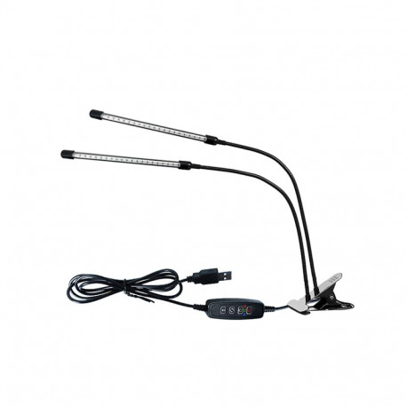 71-300# taimede kasvatamiseks mõeldud kaheosaline klambriga põrandalamp