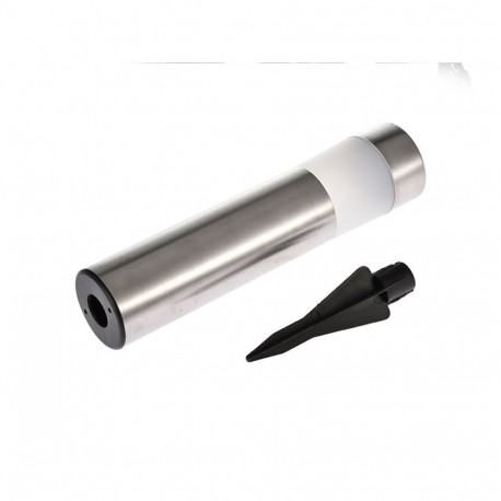 70-291# päikesepatareiga LED post hõbedane SL-21 (4 tk.)