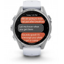 Garmin fenix 8 43mm AMOLED, silver/whitestone