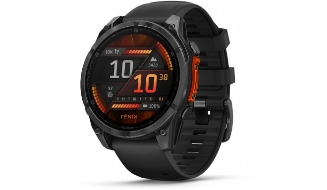 Garmin fenix 8 47mm AMOLED, slate gray/black