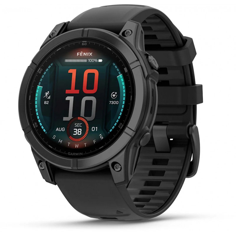 Garmin fenix E 47mm, slate gray/black