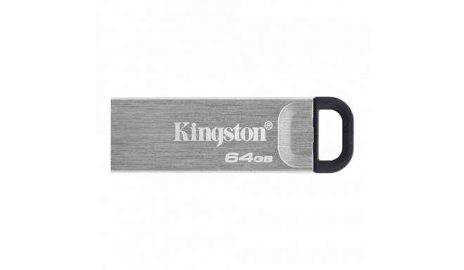 Kingston USB-mälupulk DataTraveler Kyson 64 GB USB 3.2 Gen 1 Must/Hall