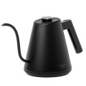 Adler Kettle | AD 1349 | Electric | 1100 W | 1 L | Stainless steel | 360° rotational base | Black/Go