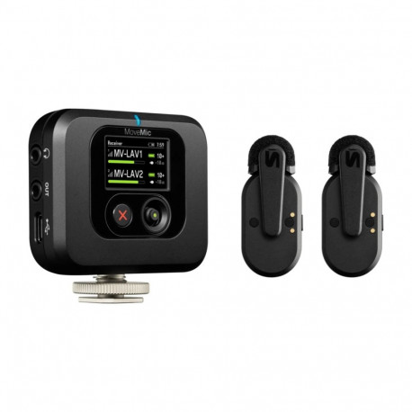Shure juhtmevaba mikrofoni vastuvõtja MV-TWO-KIT-Z6 kaamerakinnitus