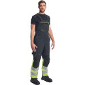 Cerva Knoxfield HVPS DW traksipüksid must Hi-Vis kollane 48