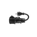 Green Cell - Przejściówka Schuko 230V do Adapter Siłowy Czerwony CEE 16A 400V 5P