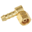 Adapter angle connector 1/4&#39;&#39; LH for connecting a gas hose 8x15 mm