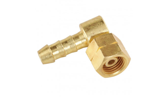 Adapter angle connector 1/4'' LH for connecting a gas hose 8x15 mm