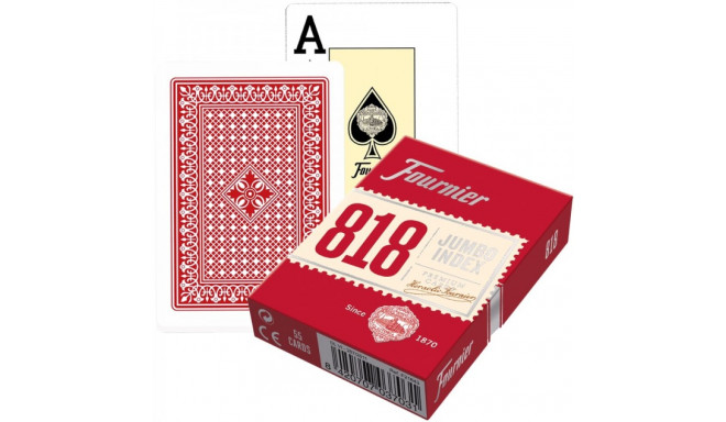 Fournier 818 Poker Cards (Red)