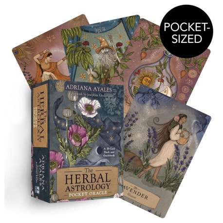 The Herbal Astrology Pocket Oracle Taro kortos Hay House