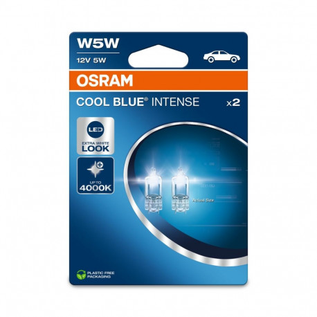 W5W 12V 5W Cool Blue Intense 2tk