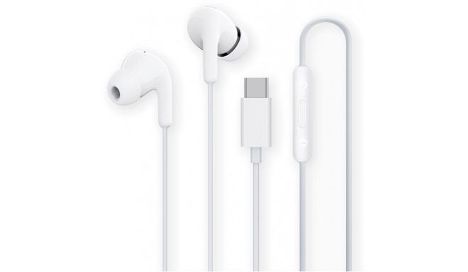 Xiaomi наушники Type-C Earphones, белый