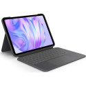 "Logitech Combo Touch Tastatur Trackpad Apple iPad Pro 11"" Gray"