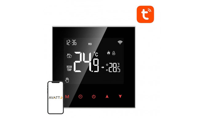 Avatto ZWT100 3A ZigBee smart DHW boiler thermostat TUYA