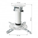 Arm for projector 20 cm, ceiling, 15kg white