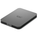 LACIE External Protable Hardrive 2TB USB 3.2 Gen 1 up to 5Gb/s USB-C