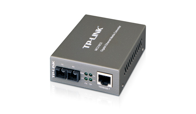 TP-LINK 1000Mbps RJ45 kuni 1000Mbps üherežiimiline SC fiiberkonverter täisdupleks kuni 15 km vahetat
