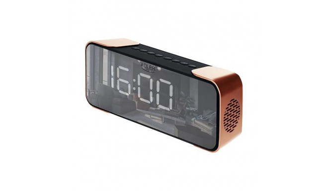 Adler AD 1190CR alarm clock Digital alarm clock Black, Copper