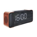 Adler AD 1190CR alarm clock Digital alarm clock Black, Copper