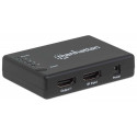 MANHATTAN 4K 4-Port HDMI-Splitter 4K@30Hz Netzteil schwarz